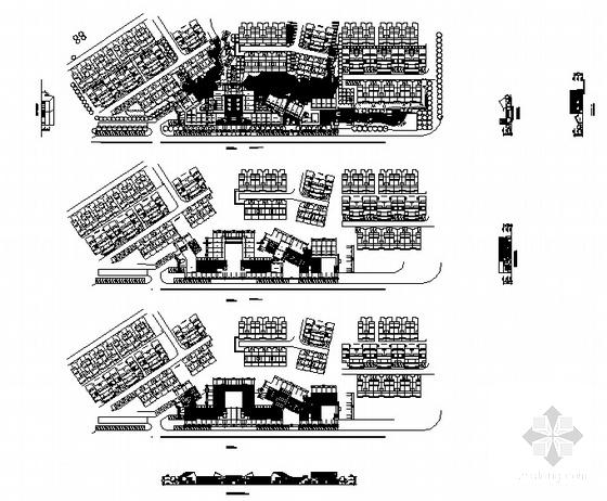 标准化小区建筑群建筑设计方案设计CAD图纸 - 3