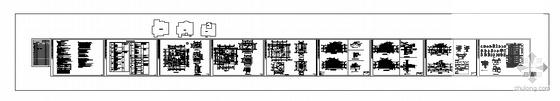 2层别墅建筑施工CAD图纸 - 2