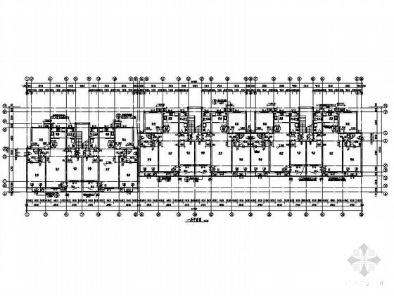 6层砌体结构安置楼建筑CAD施工图纸 - 4