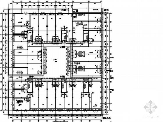 框架结构7层住宅楼建筑施工套CAD图纸 - 2