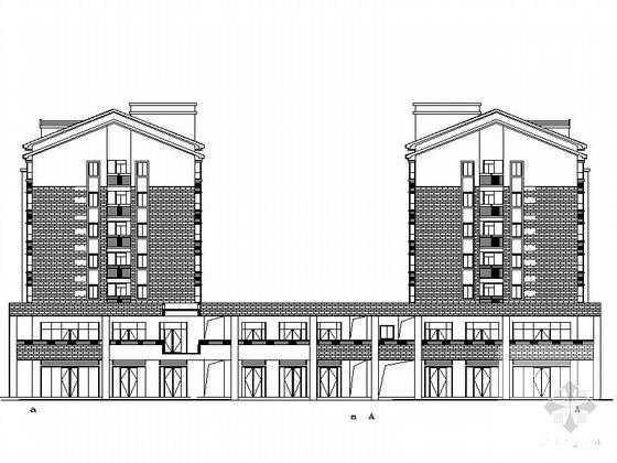 框架结构7层住宅楼建筑施工套CAD图纸 - 4