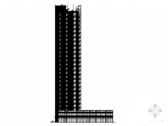 剪力墙结构居住小区26层住宅楼建筑设计CAD施工图纸 - 2