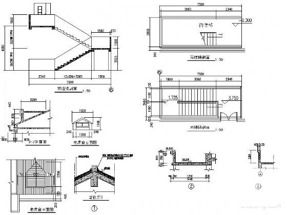 6层危旧住宅楼改造建筑CAD施工图纸 - 1