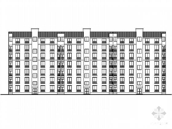 7层砌体结构住宅楼建筑施工CAD图纸 - 4