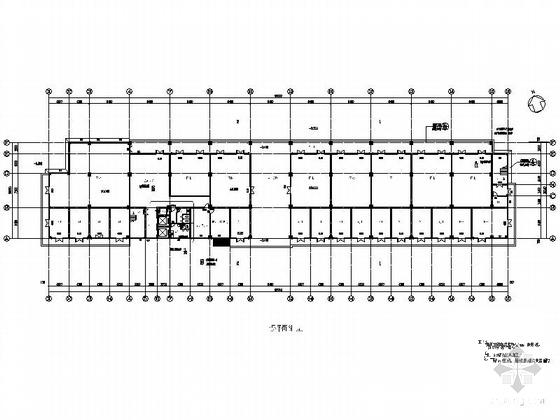 框架结构6层公寓建筑施工套CAD图纸 - 4
