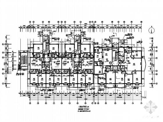 剪力墙结构18层住宅楼建筑施工CAD图纸 - 4