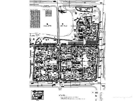 住宅区7号5385.8平米11层板式住宅楼建筑施工CAD图纸 - 1