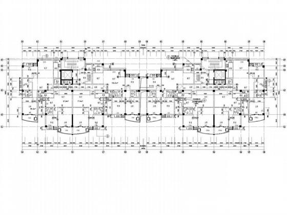10层住宅建筑施工CAD图纸-6号楼 - 3