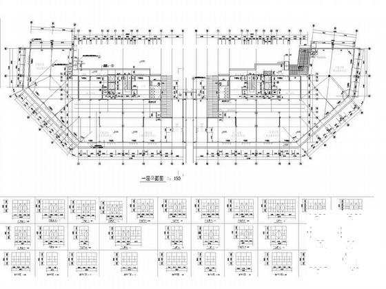 17层住宅楼建筑施工CAD图纸 - 4