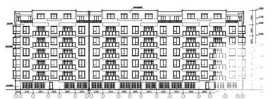 5层住宅楼建筑施工套CAD图纸（带节能设计） - 2