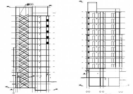 新城11层住宅楼建筑施工套CAD图纸 - 1