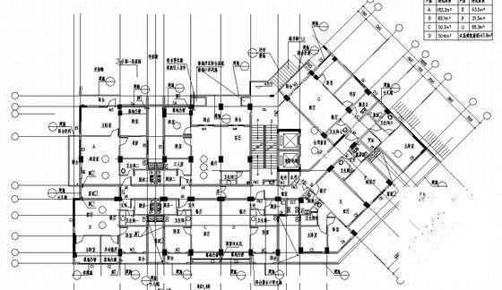 新城11层住宅楼建筑施工套CAD图纸 - 5