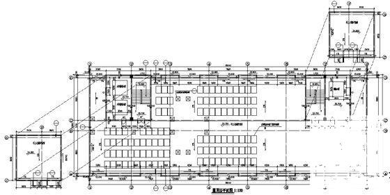 6层框架结构医药宿舍楼建筑施工套CAD图纸 - 2