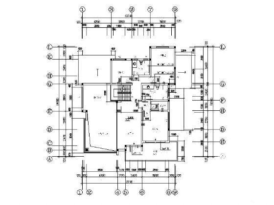 3层别墅建筑方案CAD图纸 - 5