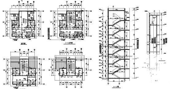 18层住宅楼建筑施工套CAD图纸（带节能设计及说明） - 2