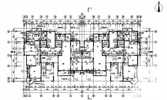 18层住宅楼建筑施工套CAD图纸（带节能设计及说明） - 3