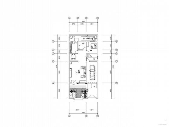 3层独院式农村住宅楼方案设计CAD图纸 - 3