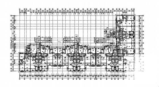 联合大学城职工18层住宅楼建筑施工CAD图纸 - 2