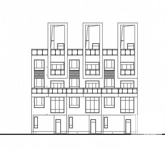 5层钢结构别墅建筑设计方案扩初 - 1