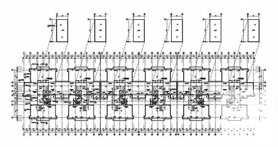 大学9层教师公寓建筑结构CAD施工图纸 - 4