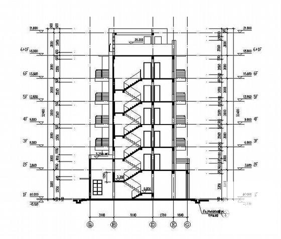 砌体结构61层底商住宅楼建筑施工CAD图纸 - 4