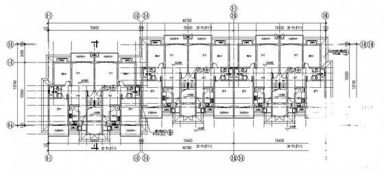 61户型住宅楼建筑CAD图纸（初设图纸） - 2