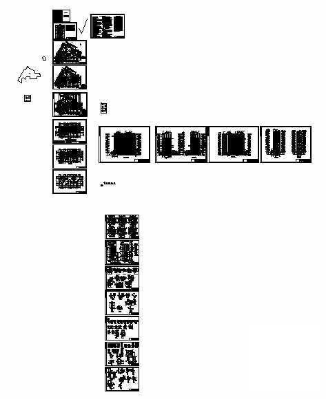 17层经济适用房6号楼建筑CAD施工图纸 - 1