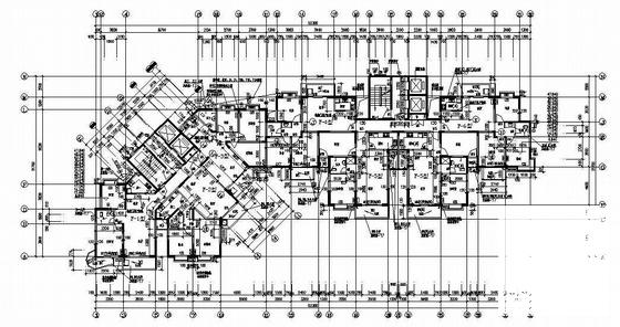 17层经济适用房6号楼建筑CAD施工图纸 - 4