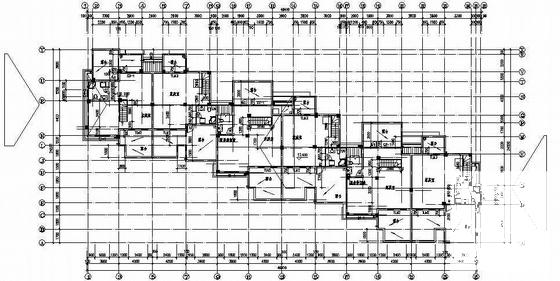 6层框架斜屋面带阁楼住宅建筑结构设计CAD施工图纸（节能设计） - 4
