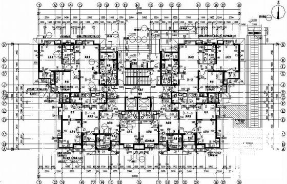 32层住宅楼群（3栋楼）建筑施工CAD图纸（各楼节能说明） - 1