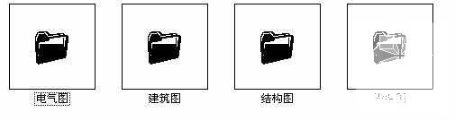 3层联排别墅建筑结构电气设备CAD施工图纸 - 1