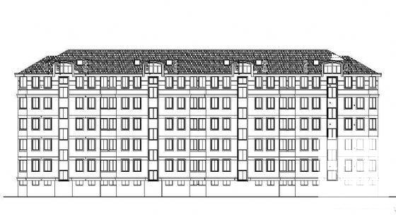 比较简单的安置小区建筑CAD施工图纸 - 2