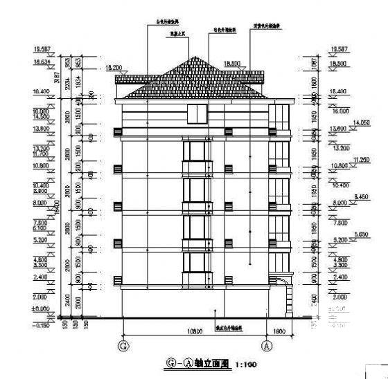 比较简单的安置小区建筑CAD施工图纸 - 4