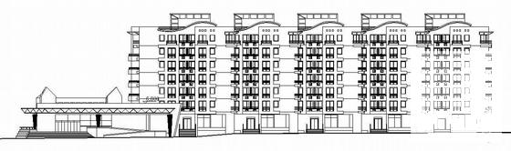 住宅超市建筑施工CAD图纸（最新整理） - 1