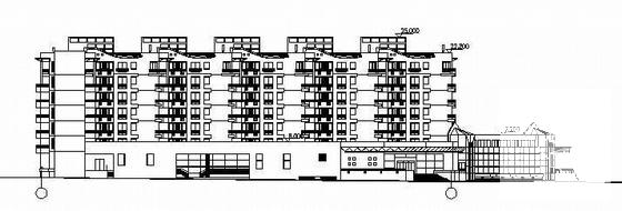 住宅超市建筑施工CAD图纸（最新整理） - 3