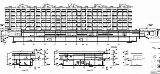 住宅超市建筑施工CAD图纸（最新整理） - 4