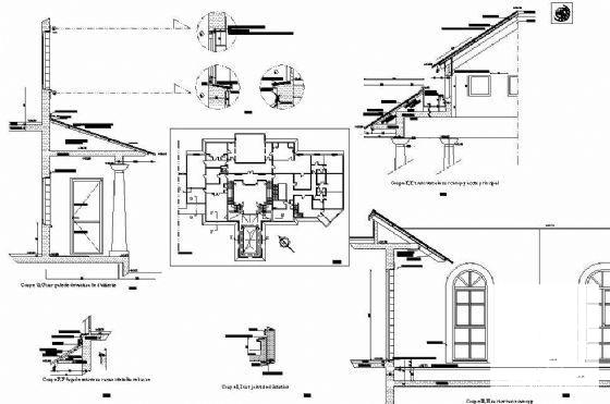 刚果民主共和国总统别墅建筑CAD图纸（英文） - 4