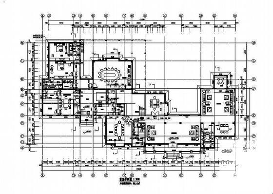 比较精美的西式风格2层小别墅建筑结构CAD施工图纸 - 4