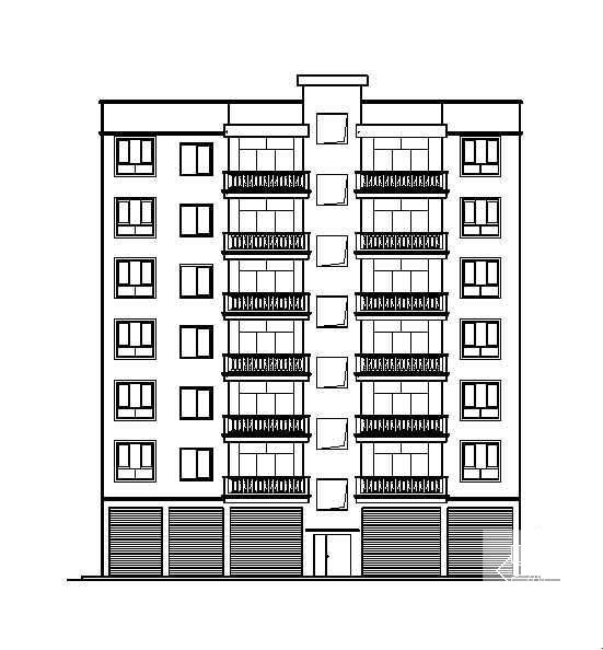 7层集资建房工程（砌体结构） - 2