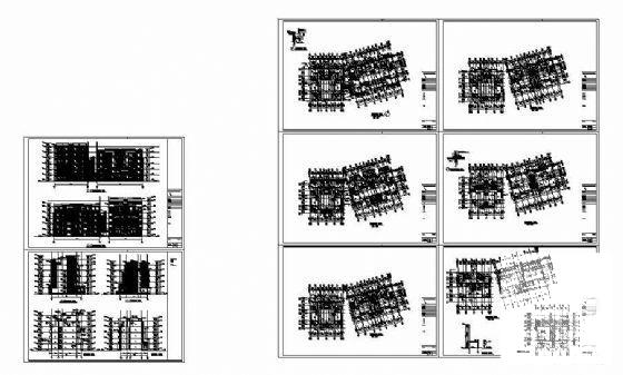 地5层花园洋房建筑CAD图纸 - 2