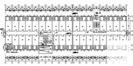 职业学院宿舍楼建筑结构方案设计CAD图纸（带PPT） - 3