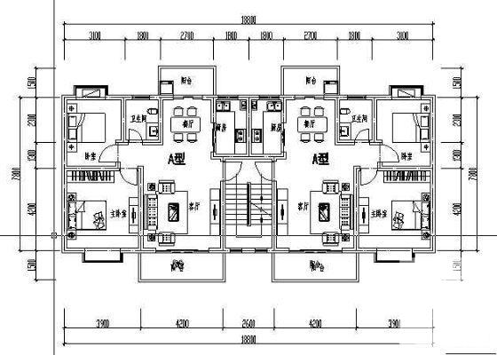 房产规划建筑设计CAD图纸 - 1