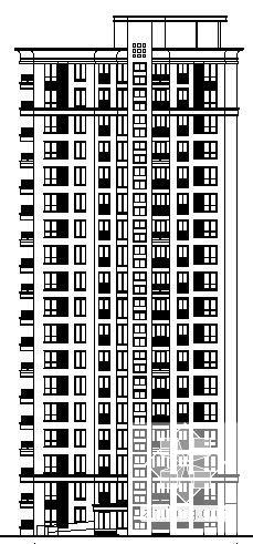 精美的18层住宅楼建筑结构CAD施工图纸 - 1