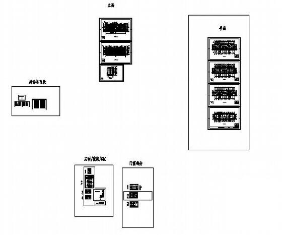 住宅楼外墙装饰二次深化设计建筑施工CAD图纸 - 4