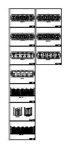 精美的6层住宅楼建筑CAD图纸 - 4