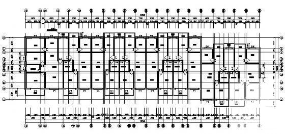现代风格7层经济适用房设计方案设计CAD图纸 - 1