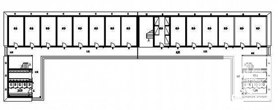 比较受欢迎的学生宿舍建筑设计CAD图纸 - 1