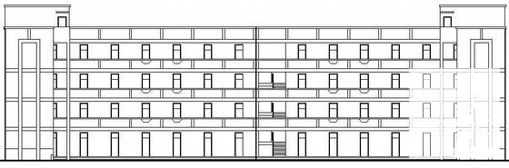 比较受欢迎的学生宿舍建筑设计CAD图纸 - 3
