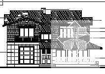 大型别墅建筑CAD施工图纸 - 1