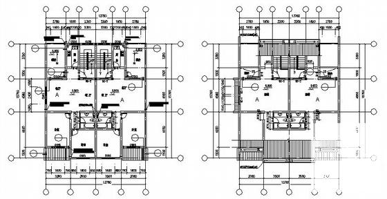 农村徽派马头墙住宅楼建筑CAD施工图纸 - 1